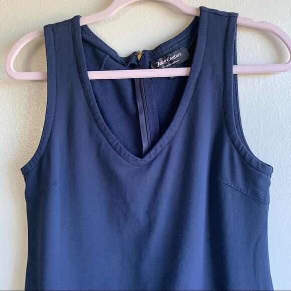 Juicy Couture Navy Sleeveless Shift Dress Size Small - Picture 5 of 9